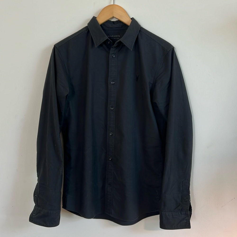 Allsaints Long Sleeve Button Up